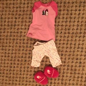 AMERICAN GIRL ♥RETIRED♥ I LOVE PETS PAJAMAS